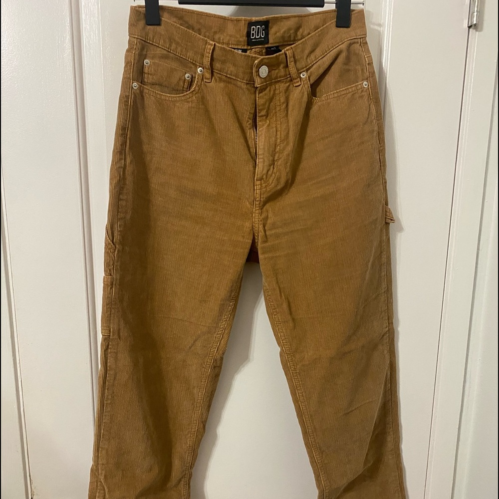 BDG Tan Carpenter Corduroy Slim fit  pants